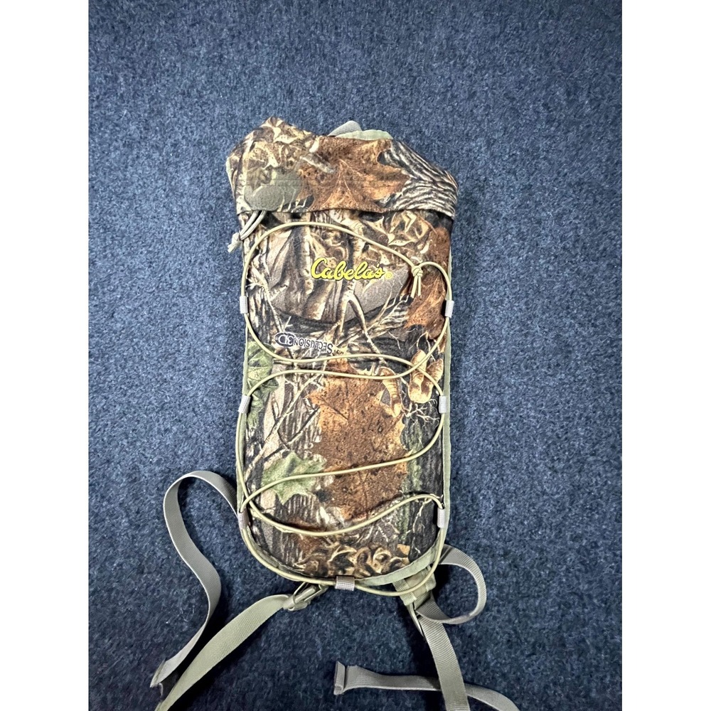Y2K Cabela's Seclusion Backpack Daypack Unisex Multi 3D Camo Hunting Hydration